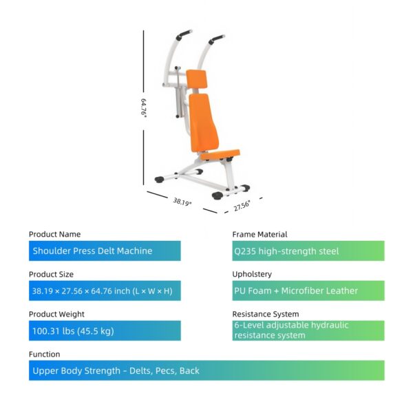 Shoulder Press Delt Machine