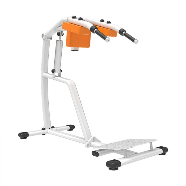 Leverage Squat Machine And Calf Raise Machine with a 6 Levels hydraulic resistance system, Lower Body Training