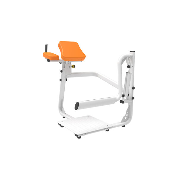 7 Plate-Loaded Kickback Glute Machine Specialty Lower Body Strength Machine 33 LB Capacity