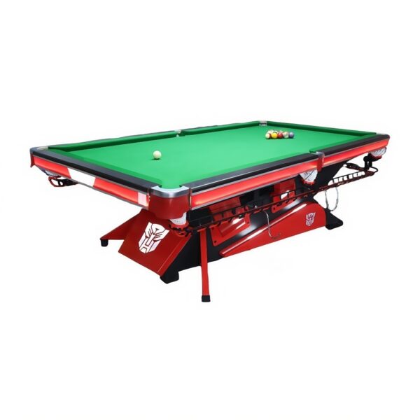 Pool Table – Full Steel Frame, Wool Felt, 3-Piece Slate & Pro-Grade Design - Image 5