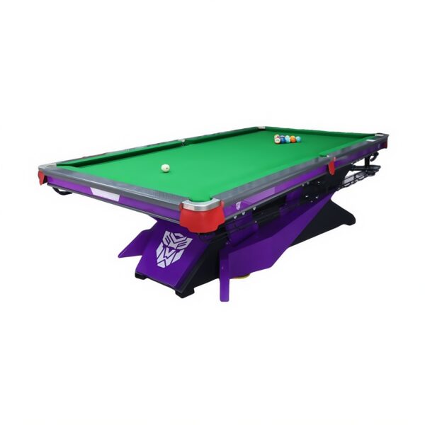 Elite Tournament Billiard Table – High Wool Cloth, Carbon Fiber Finish & LED Ambient Lighting - Image 5