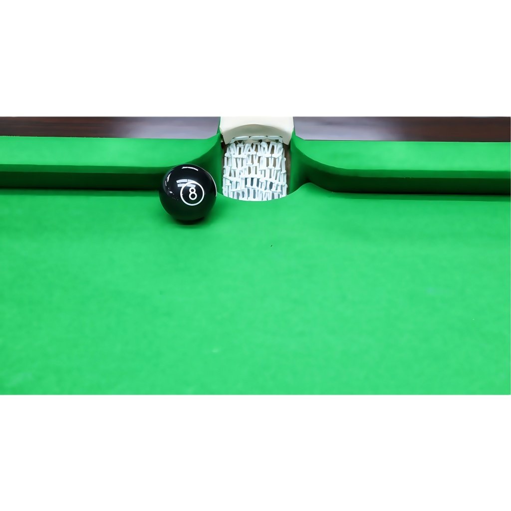 Pool Table – Solid Oak Frame, 99.9% Wool Cloth & 3-Piece Slate Construction - Image 5