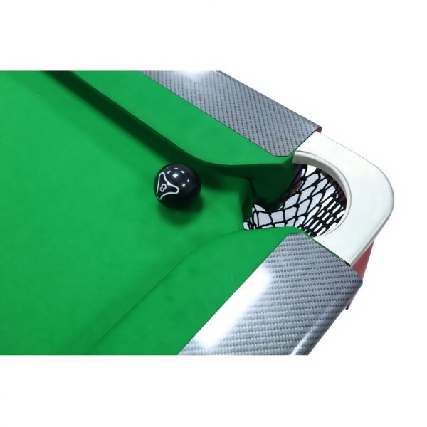Elite Tournament Billiard Table – High Wool Cloth, Carbon Fiber Finish & LED Ambient Lighting - Image 6