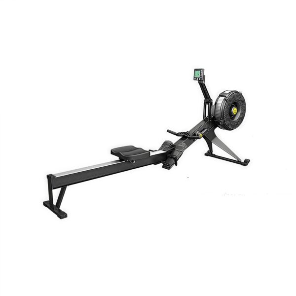 Air resistance & magnetic resistance 2-in-1 rowing machine