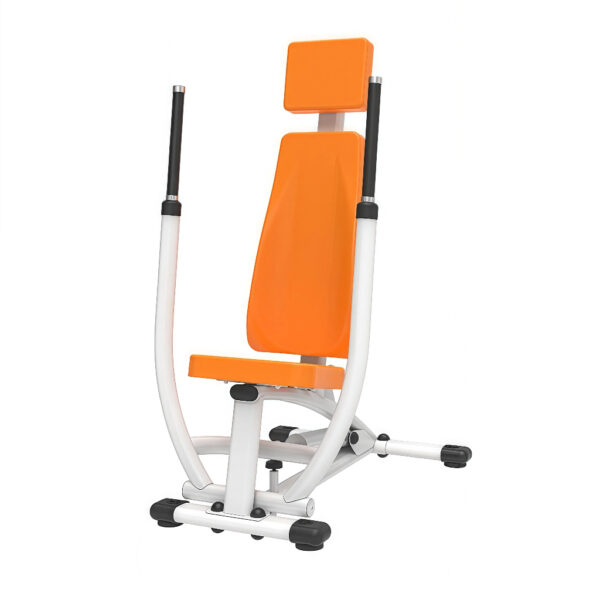 Chest Press Station, Equipped with a 6-level hydraulic resistance system for Chest, Back, Pectoral, Rear Deltoid and Shoulder Training