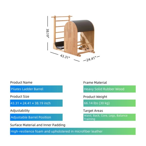 Pilates Ladder Barrel