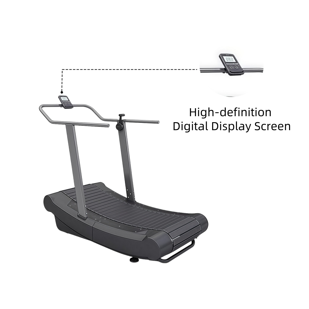 Non-motorized treadmill