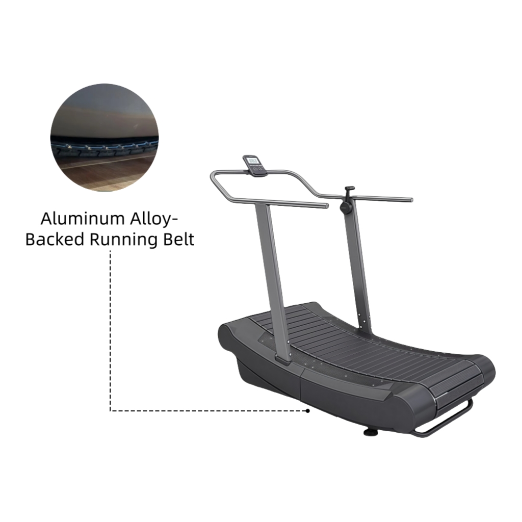 Non-motorized treadmill