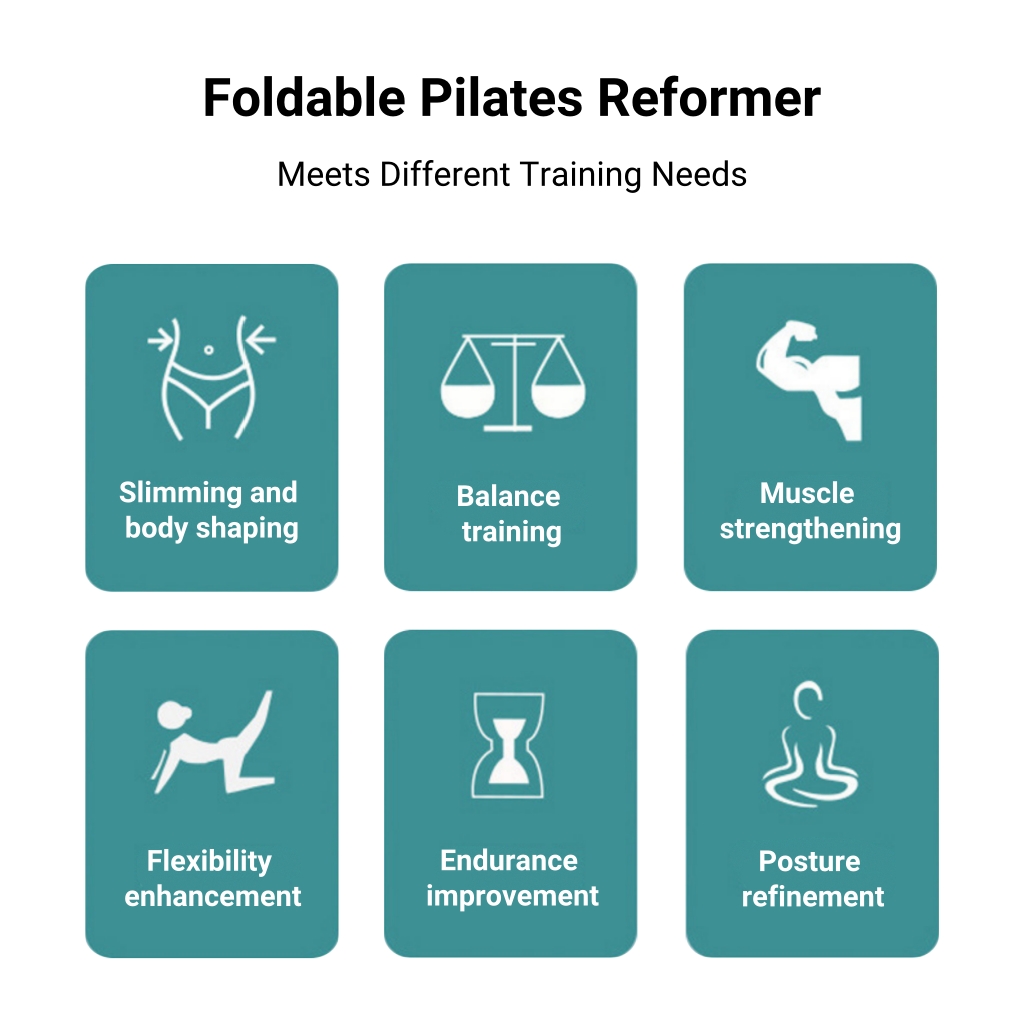 Foldable Pilates Reformer
