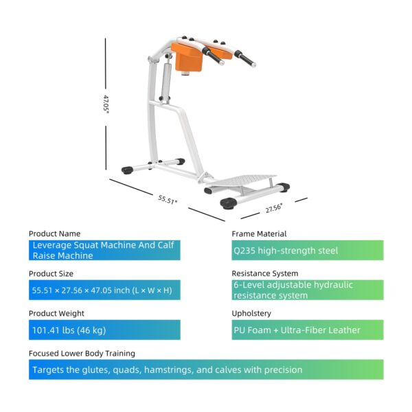 Leverage Squat Machine