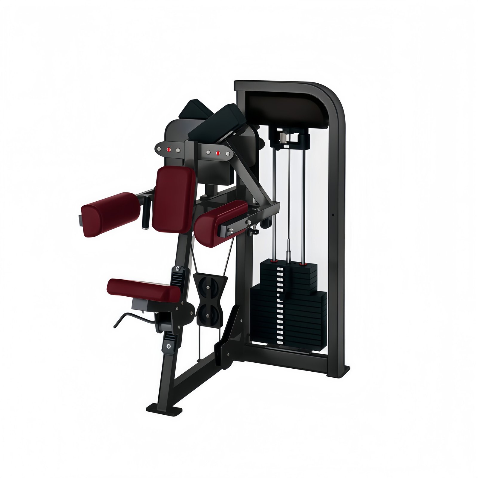 Selectorized Shrug Machine