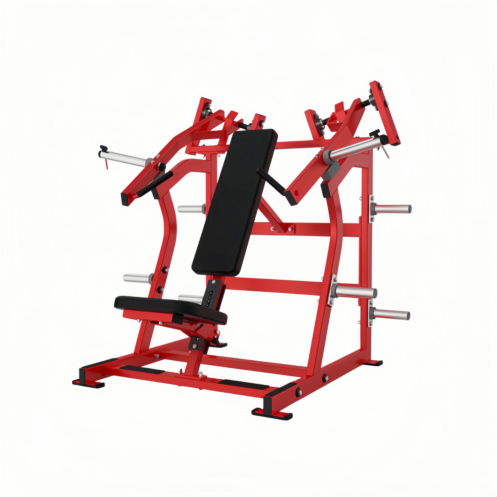 Split chest press training device